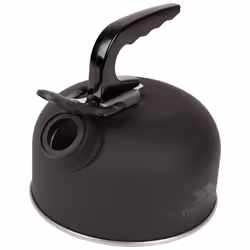 Trespass Lightweight 1L Whistling Kettle - Boil - EACH, Matt Black
