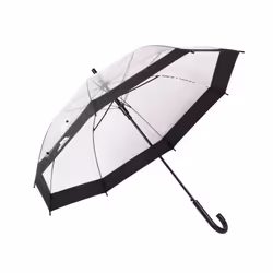 Trespass Clear POE Umbrella Rain Brolly Rainfall