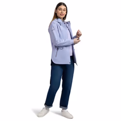 Trespass Womens Waterproof Jacket Flourish C - 14, Cool Blue
