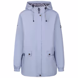 Trespass Womens Waterproof Jacket Flourish C - 10, Cool Blue