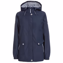 Trespass Womens Waterproof Jacket Flourish C - 14, Navy