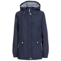 Trespass Womens Waterproof Jacket Flourish C - 14, Navy