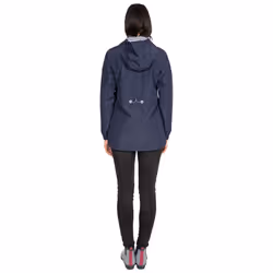Trespass Womens Waterproof Jacket Flourish C - 14, Navy