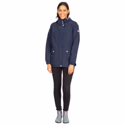 Trespass Womens Waterproof Jacket Flourish C - 12, Navy
