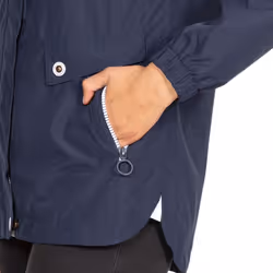 Trespass Womens Waterproof Jacket Flourish C - 8, Navy