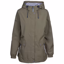 Trespass Womens Waterproof Jacket Flourish C - 14, Herb