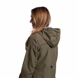 Trespass Womens Waterproof Jacket Flourish C - 14, Herb