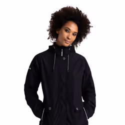 Trespass Womens Waterproof Jacket Flourish C - 12, Black