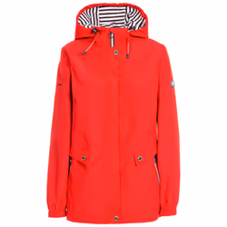 Trespass Womens Waterproof Jacket Flourish C - 14, Hibiscus