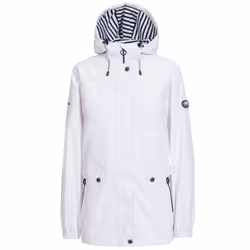 Trespass Womens Waterproof Jacket Flourish C - 14, White