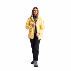 Trespass Womens Waterproof Jacket Flourish C - 12, Pale Maize