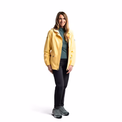Trespass Womens Waterproof Jacket Flourish C - 16, Pale Maize