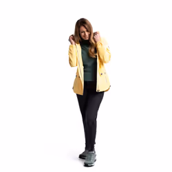 Trespass Womens Waterproof Jacket Flourish C - 16, Pale Maize