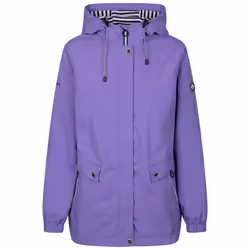 Trespass Womens Waterproof Jacket Flourish C - 14, Wisteria