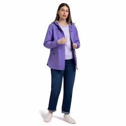 Trespass Womens Waterproof Jacket Flourish C - 14, Wisteria