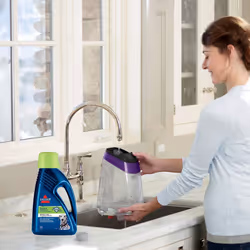 BISSELL Wash & Protect Formula | for Use with All Leading Upright Carpet Cleaners | Removes Pet Stains & Odours | 1087N, Plastic