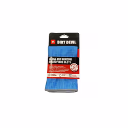 Dirt Devil Glass and Window Microfibre Cloth 30 x 30 cm Blue