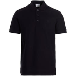 Burberry Branded Circle Logo Coal Blue Polo Shirt - M