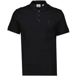 Burberry Branded Circle Logo Black Polo Shirt - XL