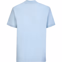 Burberry Branded Circle Logo Sky Blue Polo Shirt - L