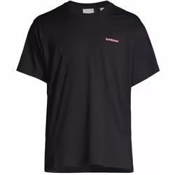 Burberry Branded Back Logo Black T-Shirt - S