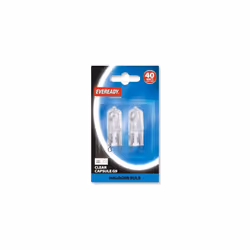 Eveready Cap G9 40w Clear Bl X2