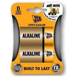 JCB 2x D Single-use battery Alkaline