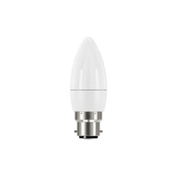 EnergizerÂ® LED BC (B22) Opal Candle Non-Dimmable Bulb, Warm White 250 lm 3.4W
