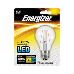 Energizer Filament LED GLS 470lm E27 Warm White ES 4.3w [S9024]