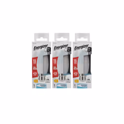 Energizer LED Candle B22 (BC) 470lm 4.2W 6,500K (Daylight), Pack of 3