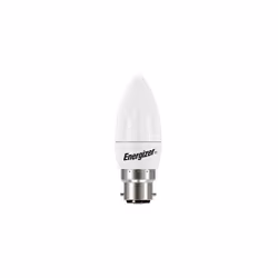 Energizer LED Candle B22 (BC) 470lm 4.2W 6,500K (Daylight), Pack of 3