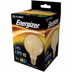 Energizer Filament Gold LED G95 E27  Energy Saving BLISTER Bulbs