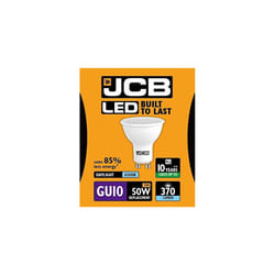 1 X JCB 5w = 50w LED GU10 100deg 6500k Daylight 370lmÂ [Energy Class A+]