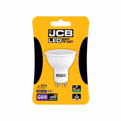 JCB LED GU10 5w Bulb Blister Packed 350lm 3000k Warm White - S10965