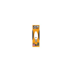 1 X JCB 3w = 25w / 6w = 40w LED Opal Candles - 3000k - Warm White (6w = 40w, Small Bayonet Cap (SBC)Â [Energy Class A+]