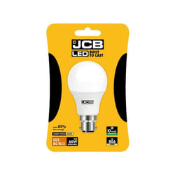 JCB LED A60 806lm Opal 10w B22 2700k - S10992