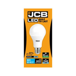 JCB LED A60 1560lm Opal 15w E27 6500k - S10996