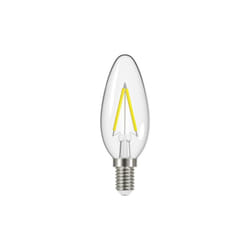 EnergizerÂ® LED SES (E14) Candle Filament Non-Dimmable Bulb, Warm White 470 lm 4W