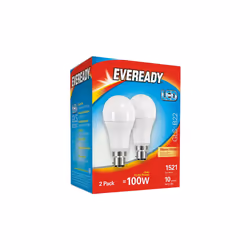 Eveready LED GLS 1521 Lumen B22 Warm White x 2 S15305