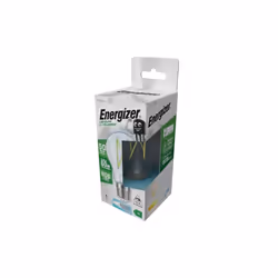 Energizer A Rated LED GLS E27 806lm 3.8W 6500K Daylight Pack of 2