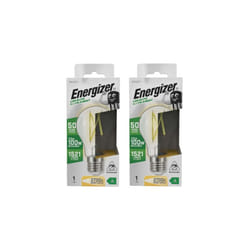 Energizer A Rated LED GLS E27 1521lm 7.2W 2700K Warm White Pack of 2