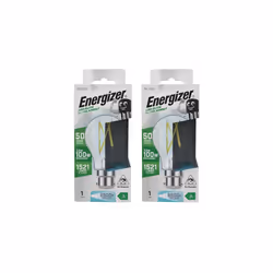 Energizer A Rated LED GLS B22 1521lm 7.2W 6500K Daylight Pack of 2