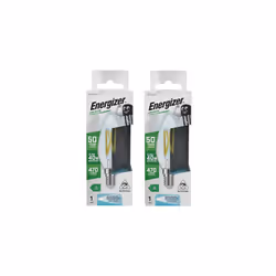 Energizer A Rated LED Candle E14 470lm 2.2W 6500K (Daylight) Pack of 2