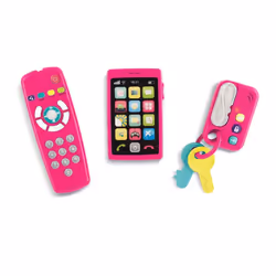 My First Gadget Set Pink For Children From 12 To 36 Months Baby Toys Toddler Toys Toy Phone Baby Phone Toy Smart Gadgets Baby ...