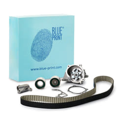 BLUE PRINT ADM573705 Water Pump + Timing Belt Kit with water pump 150 30 with rounded tooth profile Metal