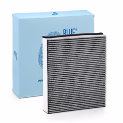 Pollen filter; BLUE PRINT; Activated Carbon Filter 258 205 36; for FORD, VOLVO; 1709013, 1776360, 2504776, AV6J18E269AA, AV6N ...