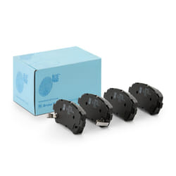 BLUE PRINT ADK84243 Brake pad set Front Axle with acoustic wear warning SUZUKI: SWIFT 4, SWIFT 5, Baleno II Hatchback