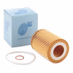 Oil filter; BLUE PRINT; with gaskets/seals Filter Insert; for BMW; 11427611969, 11427635557