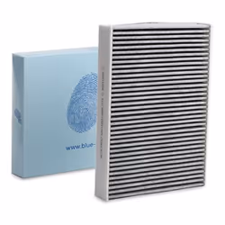 Pollen filter; BLUE PRINT; Activated Carbon Filter 253 182 35; for VOLKSWAGEN, SKODA, SEAT, VW; 1S0819669, 1S0819669, 1S08196 ...