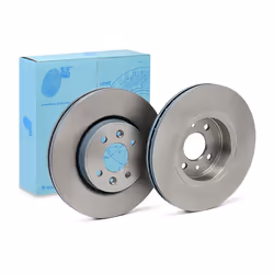 BLUE PRINT Brake disc RENAULT: CLIO 3, CLIO 2, MEGANE 2 Front Axle 24mm 4-Hole 100mm internally vented Coated ADP154313 402065616R,402068053R - Additional view 6